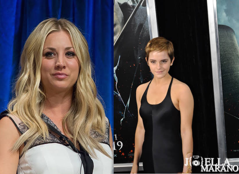 Kaley Cuoco-Sweeting and Emma Watson and feminism